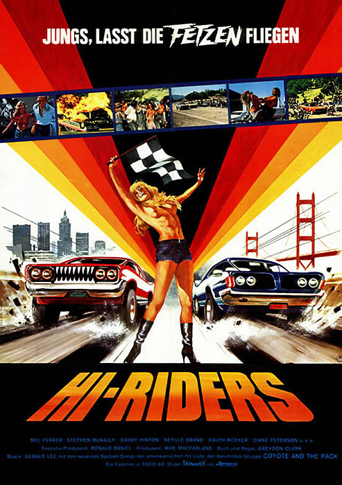 Plakat zum Film: Hi Riders - Jungs, lasst die Fetzen fliegen