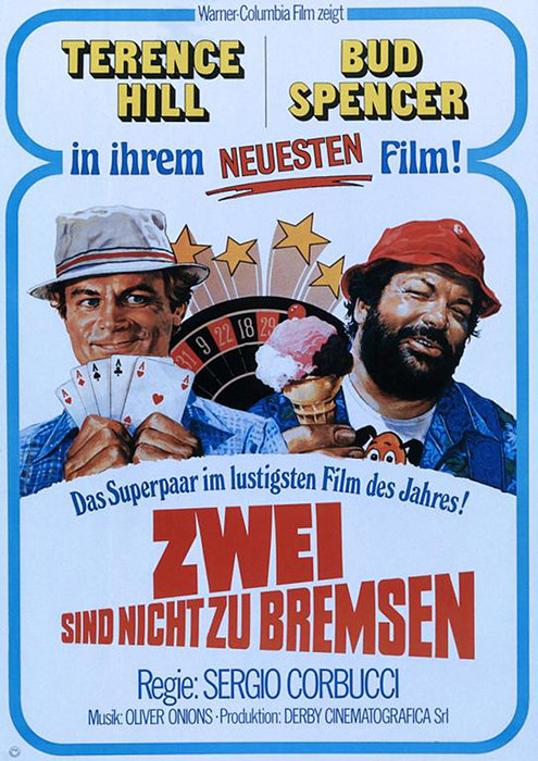 Plakat zum Film: Zwei sind nicht zu bremsen