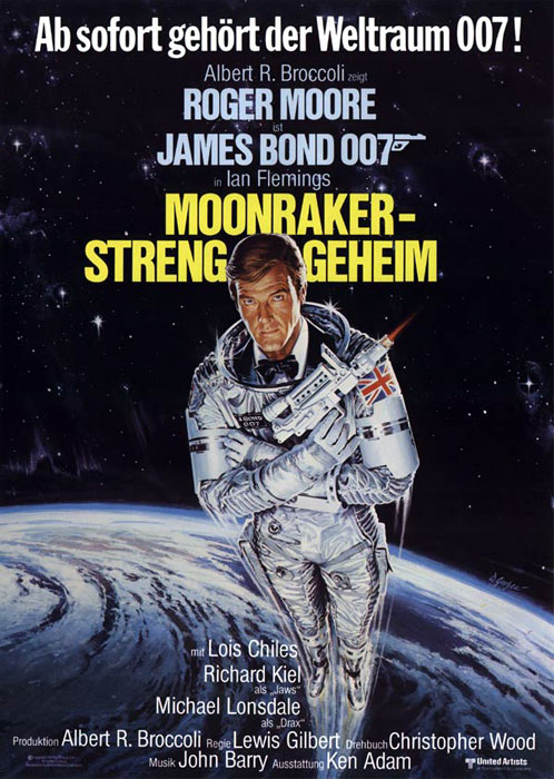 Plakat zum Film: James Bond 007 - Moonraker - Streng geheim