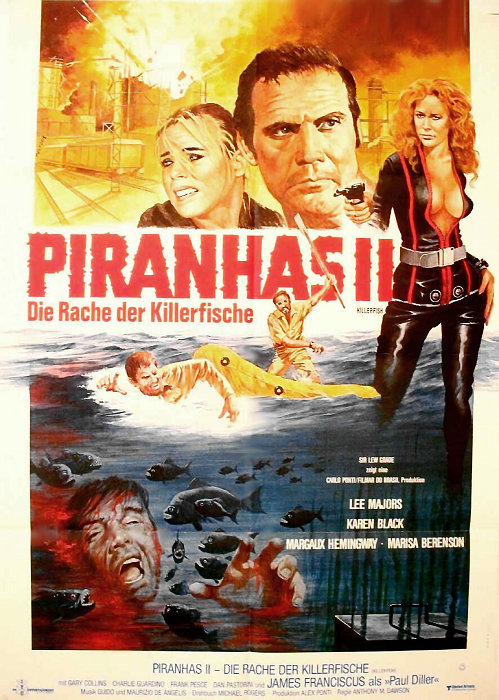 Plakat zum Film: Piranhas II - Die Rache der Killerfische