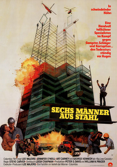 Plakat zum Film: Sechs Männer aus Stahl