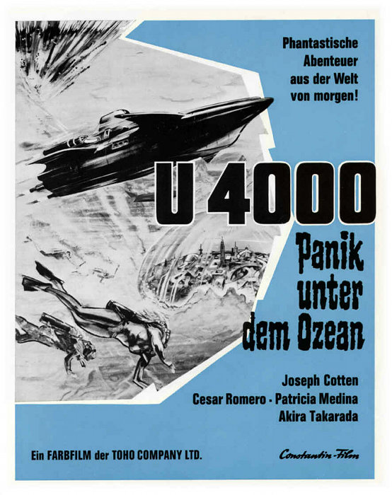 Plakat zum Film: U 4000 - Panik unter dem Ozean