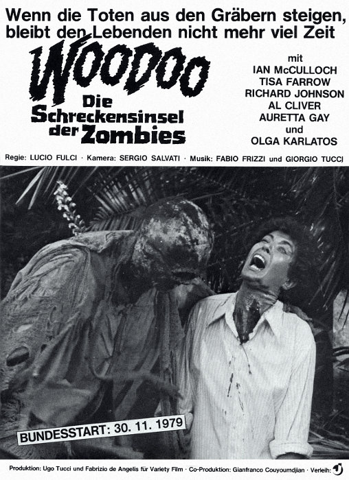 Plakat zum Film: Woodoo - Die Schreckensinsel der Zombies