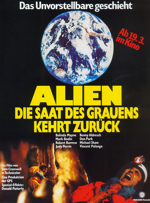 Plakat zum Film: Alien, die Saat des Grauens kehrt zurück