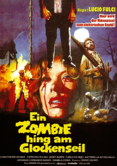 Plakat zum Film: Zombie hing am Glockenseil, Ein