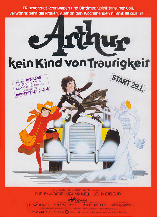 Plakat zum Film: Arthur - Kein Kind von Traurigkeit
