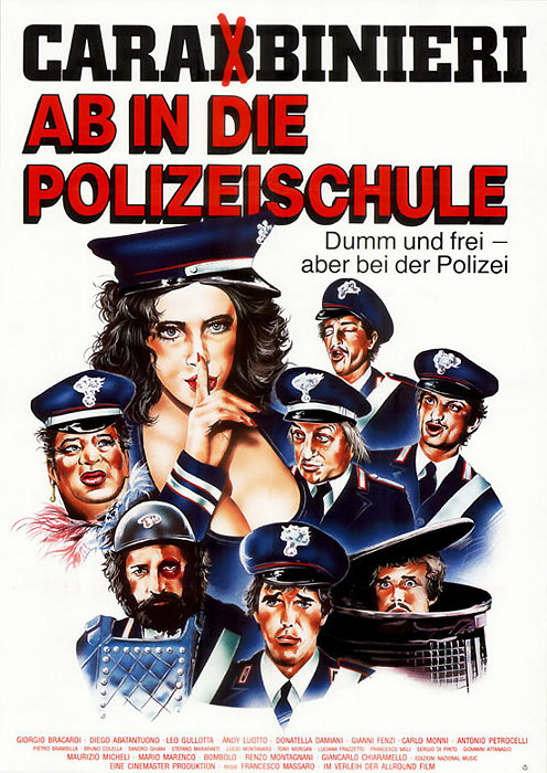 Plakat zum Film: Carabinieri... ab in die Polizeischule