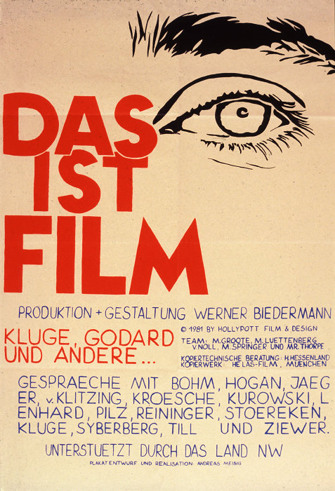 Plakat zum Film: Das ist Film - Kluge, Godard und andere...