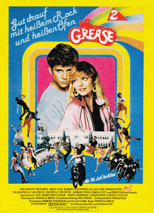 Plakat zum Film: Grease 2