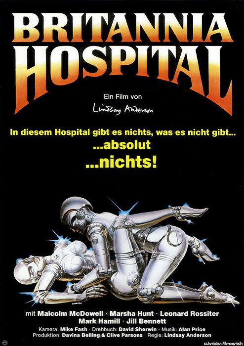 Plakat zum Film: Britannia Hospital