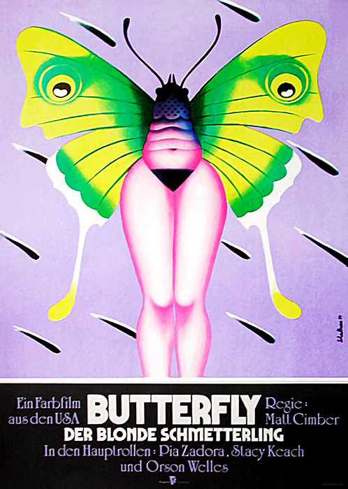 Plakat zum Film: Butterfly - Der blonde Schmetterling