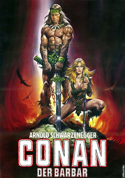Plakat zum Film: Conan, der Barbar