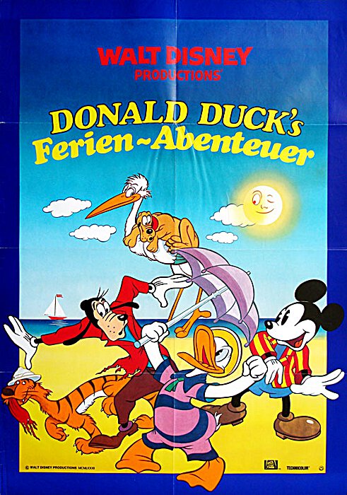 Plakat zum Film: Donald Ducks Ferienabenteuer