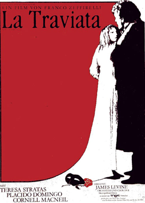 Plakat zum Film: La Traviata