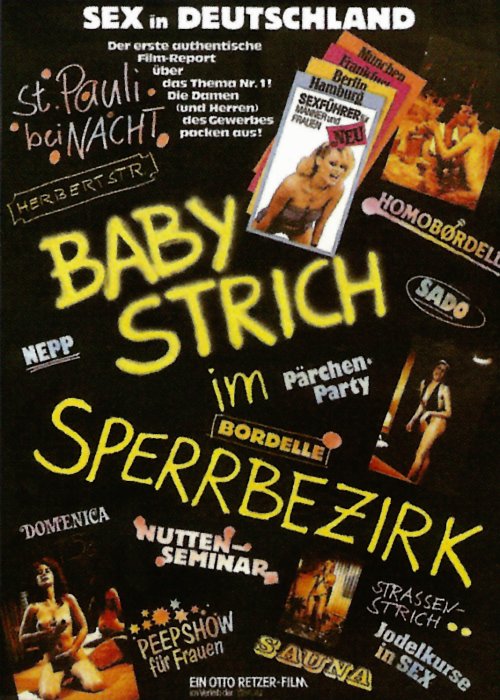 Plakat zum Film: Babystrich im Sperrbezirk