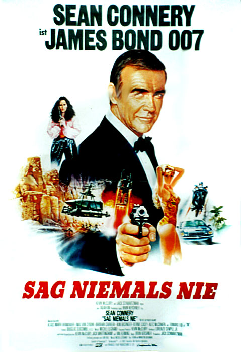 Plakat zum Film: James Bond 007 - Sag niemals nie