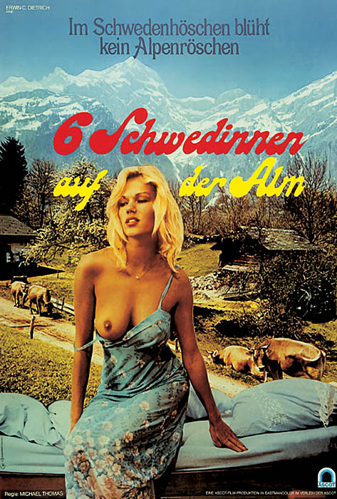 Plakat zum Film: Sechs Schwedinnen auf der Alm