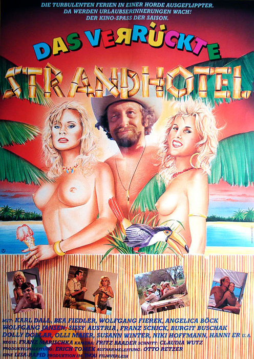 Plakat zum Film: verrückte Strandhotel, Das