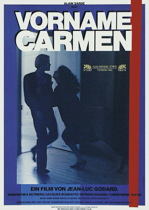 Plakat zum Film: Vorname Carmen