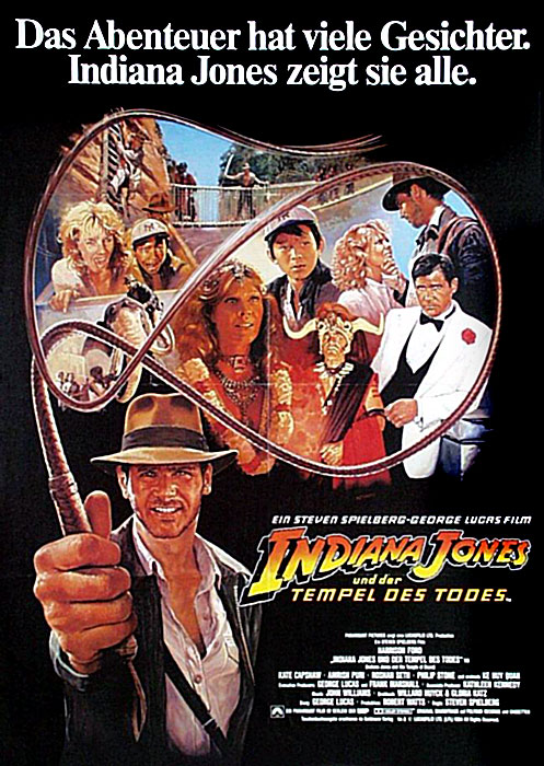 Plakat zum Film: Indiana Jones und der Tempel des Todes