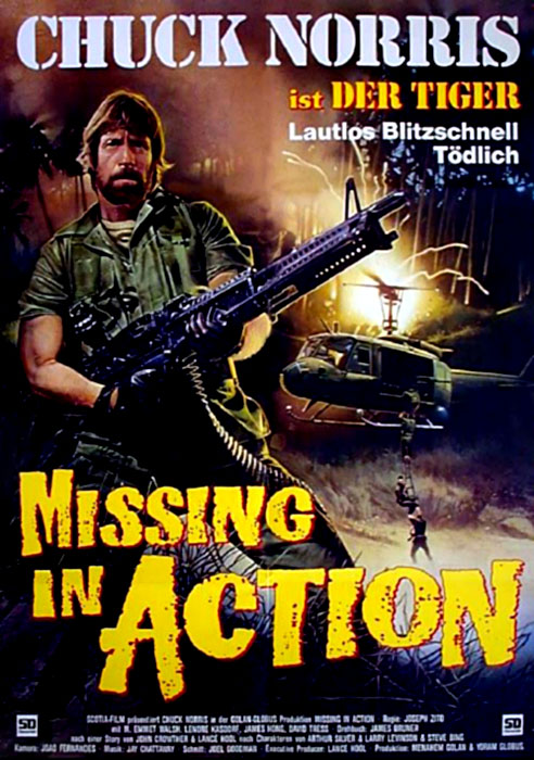Filmplakat: Missing in Action (1984)