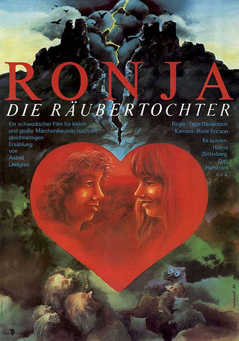 Plakat zum Film: Ronja Räubertochter