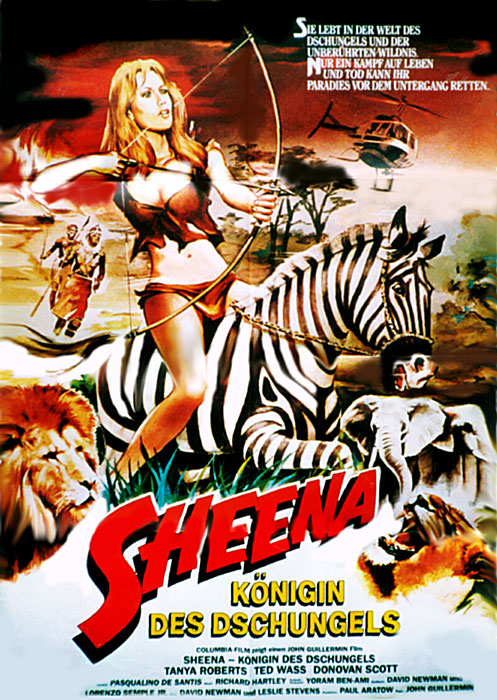 Plakat zum Film: Sheena - Königin des Dschungels