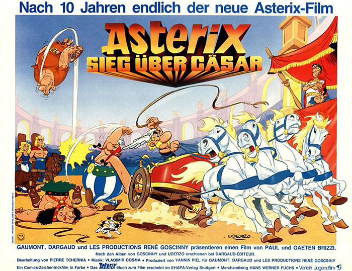 Plakat zum Film: Asterix - Sieg über Cäsar