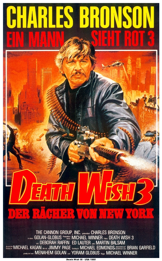 Plakat zum Film: Death Wish 3 - Der Rächer von New York