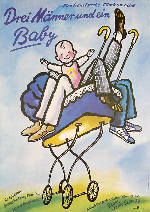Plakat zum Film: Drei Männer und ein Baby