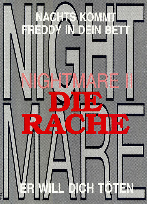 Plakat zum Film: Nightmare 2 - Die Rache