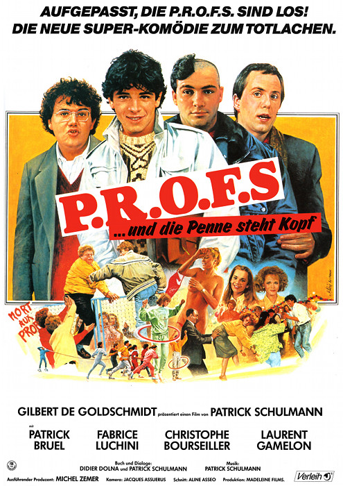 Plakat zum Film: P.R.O.F.S... und die Penne steht Kopf
