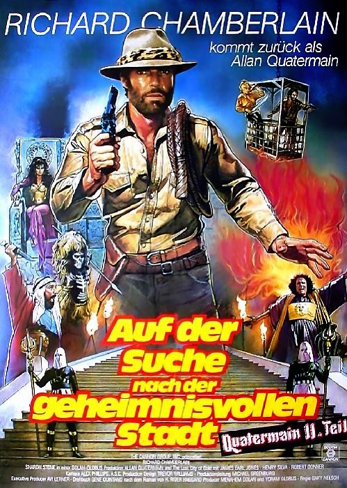 Plakat zum Film: Quatermain II - Auf der Suche nach der geheimnisvollen Stadt