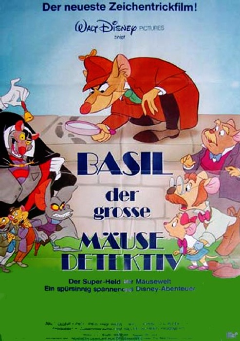 Plakat zum Film: Basil, der Große Mäusedetektiv