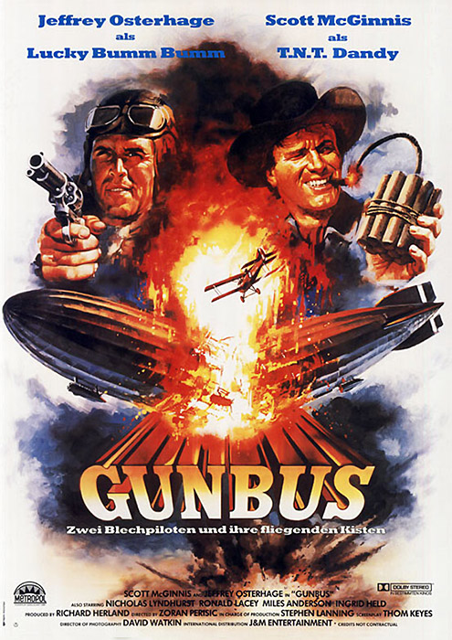 Plakat zum Film: Gunbus - Zwei Blechpiloten und ihre fliegenden Kisten