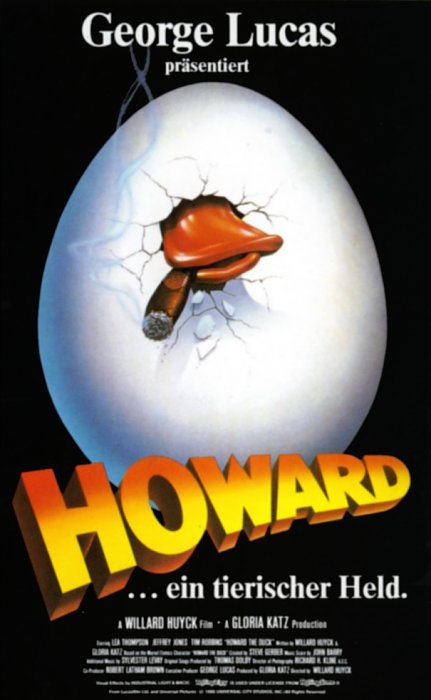 Plakat zum Film: Howard - ein tierischer Held