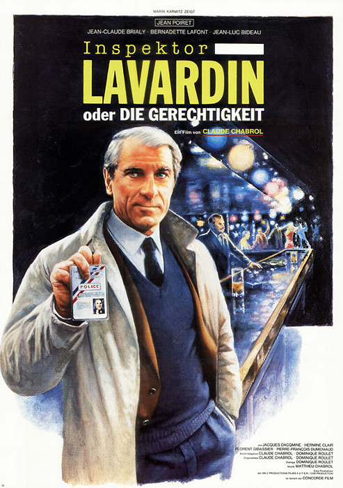 Plakat zum Film: Inspektor Lavardin oder die Gerechtigkeit