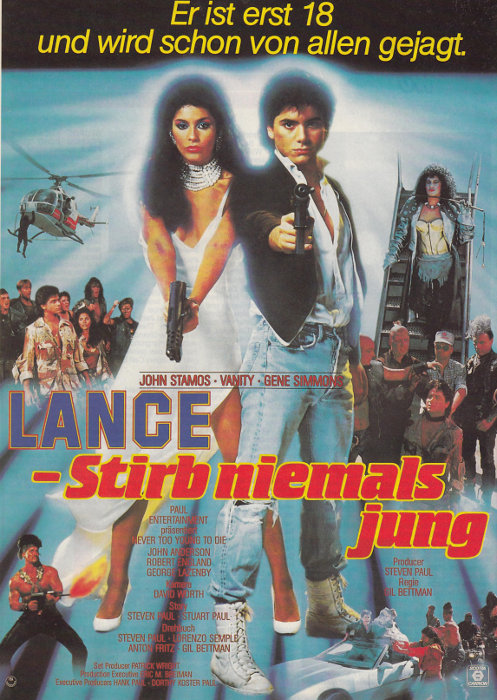 Plakat zum Film: Lance - Stirb niemals jung
