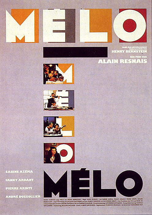 Plakat zum Film: Mélo