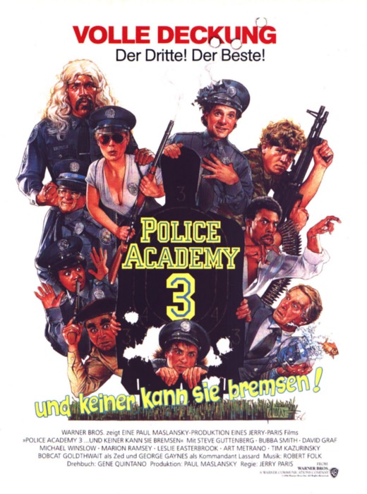 Plakat zum Film: Police Academy 3 - ...und keiner kann sie bremsen