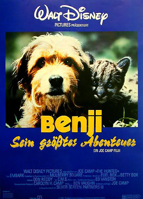 Plakat zum Film: Benji - Sein größtes Abenteuer