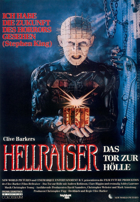 Plakat zum Film: Hellraiser - Das Tor zur Hölle