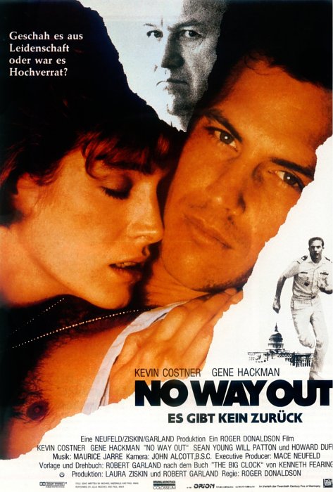 Plakat zum Film: No Way Out - Es gibt kein Zurück