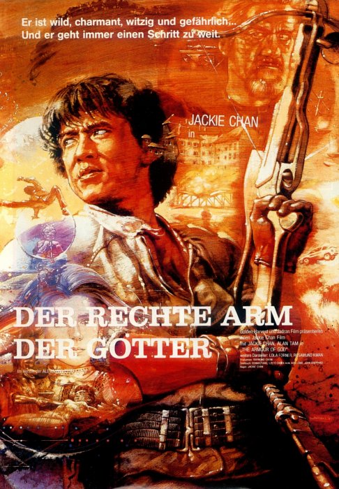 Plakat zum Film: rechte Arm der Götter, Der