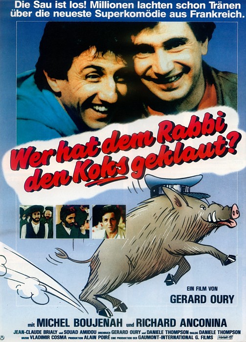 Plakat zum Film: Wer hat dem Rabbi den Koks geklaut?