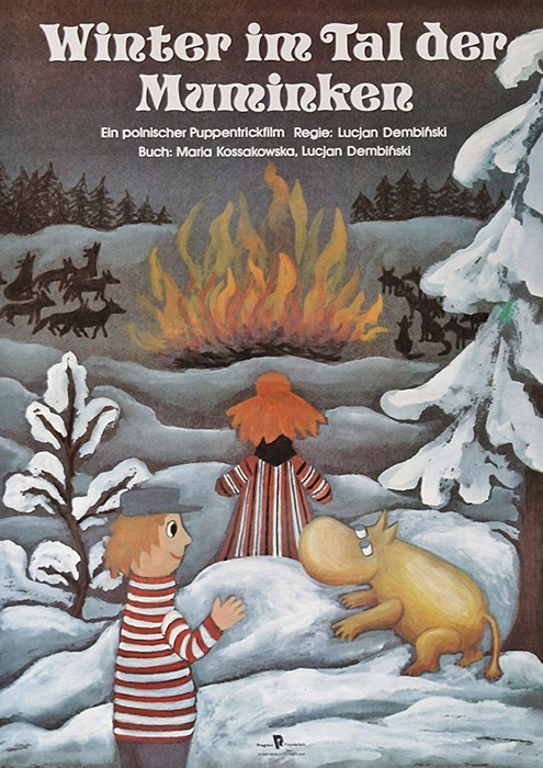 Plakat zum Film: Winter im Tal der Muminken