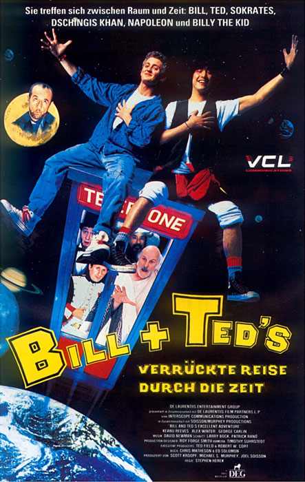 Plakat zum Film: Bill und Teds verrückte Reise durch die Zeit