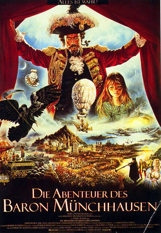 Plakat zum Film: Abenteuer des Baron Münchhausen, Die