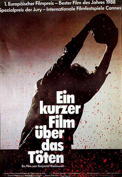 Plakat zum Film: kurzer Film über das Töten, Ein
