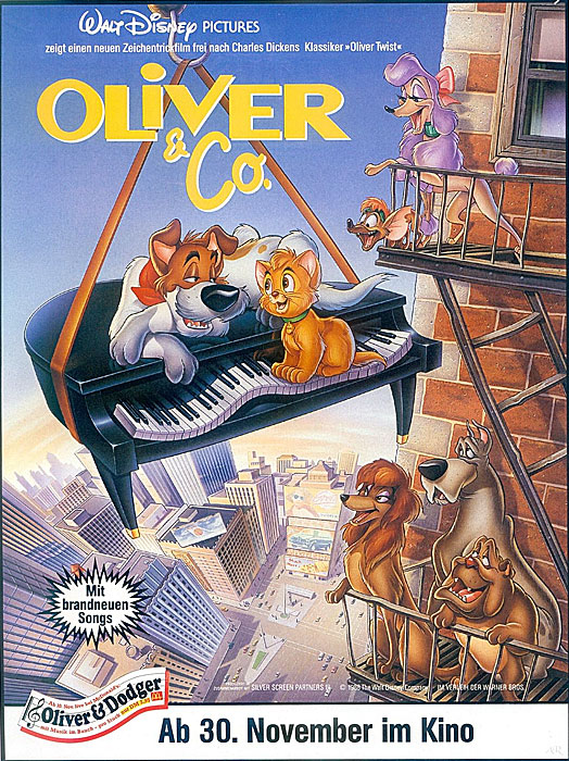 Plakat zum Film: Oliver & Co.